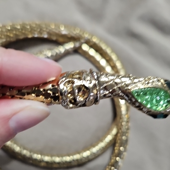 Whiting & Davis Snake Necklace - Picture 9 of 12